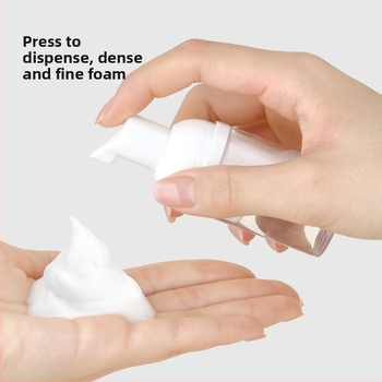 PET juodai baltas kelioninis nešiojamas buteliukas, šampūnas, kūno muilas, tonikas, emulsija, esencija, tuščias buteliukas