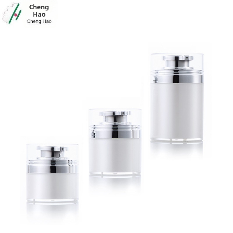 30G zelta vakuuma krējuma pudele Spot 50G pērļu balta preses pudele 100G akrila krējuma pudele