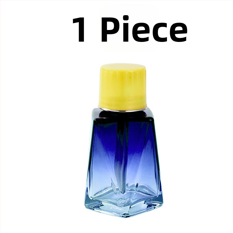 Nagų dailės valymo vandens preso buteliukas Nagų dailės iškrovimo skysčio didelis butelis Kvadratinis apsauginis nuo skysčio atbulinio srauto smulkaus tinklelio stiklinis butelis, specialus nagų dailės parduotuvei