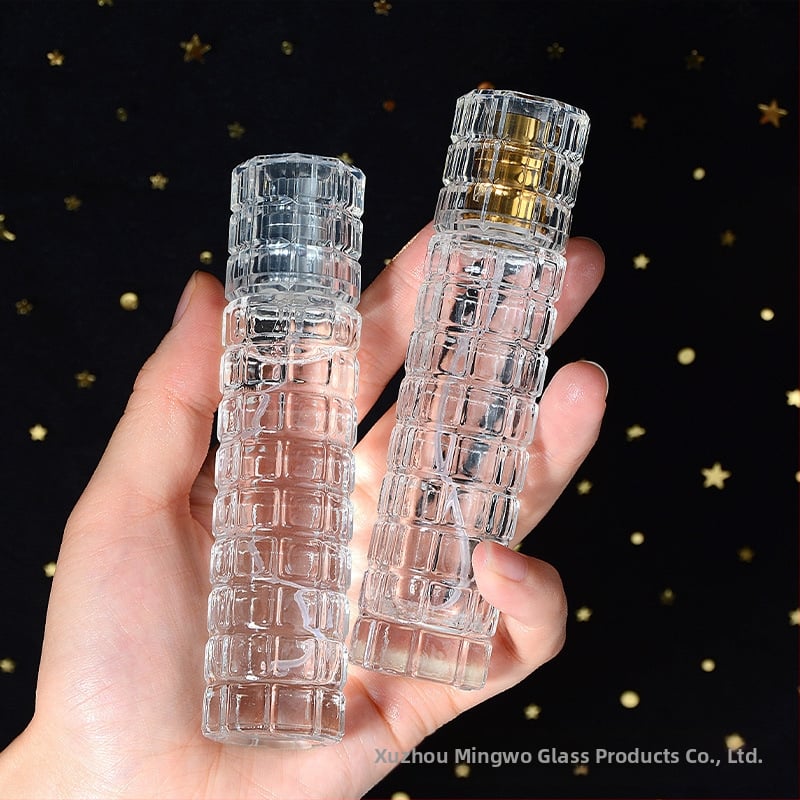 30ml μπουκάλια αρωμάτων άδειο μπουκάλι φορητό υψηλής ποιότητας καλλυντικό μπουκάλι ψεκασμού γυάλινο υψηλής ποιότητας μπουκάλι αντικατάστασης μικρό ακροφύσιο
