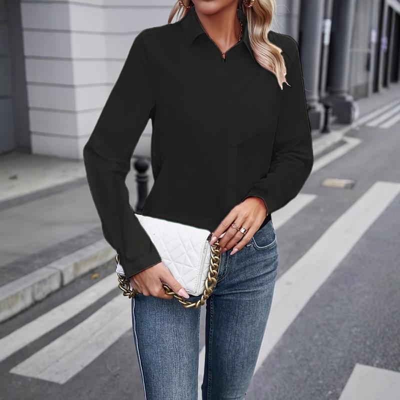 „Amazon“ tarpvalstybinio europietiško ir amerikietiško stiliaus marškinėlių viršus, žr. paveikslėlio pavyzdį, moteriški vienspalviai marškinėliai, madingi, elegantiški