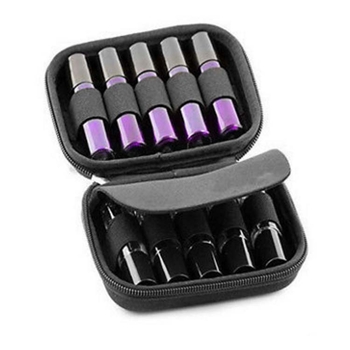 Eterinio aliejaus maišelis 10 10 ml -15 ml universalus eterinio aliejaus laikymo maišelis nešiojamas Eva dėžutė rankinė kosmetikos dėklas