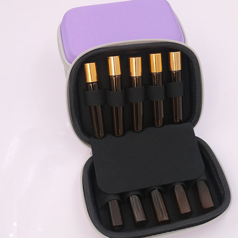 Eterinio aliejaus maišelis 10 10 ml -15 ml universalus eterinio aliejaus laikymo maišelis nešiojamas Eva dėžutė rankinė kosmetikos dėklas