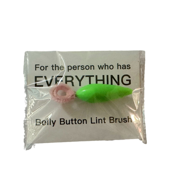 Διασυνοριακές εκρήξεις αστείο κόλπο μικρή τσέπη δώρου μικρή βούρτσα ομφαλού βελούδου - κατάλληλο για άτομα με τα πάντα