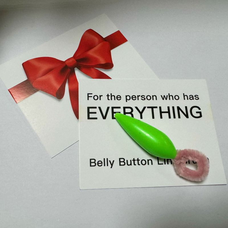 Prekogranične eksplozije smiješni trik mali džep za poklon mali poklon baršunasta četka za pupak - pogodna za ljude sa svime