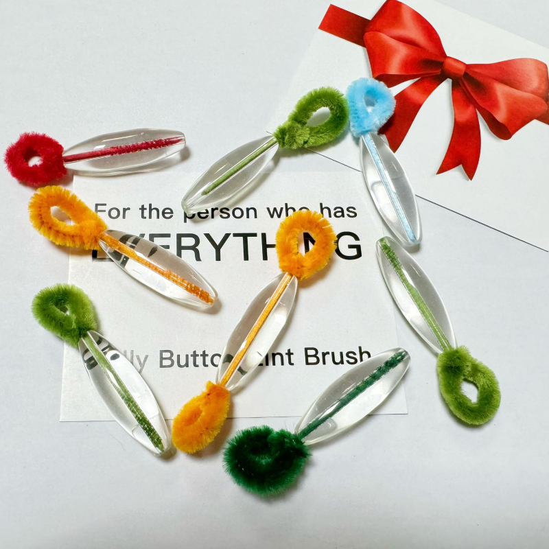 Prekogranične eksplozije smiješni trik mali džep za poklon mali poklon baršunasta četka za pupak - pogodna za ljude sa svime