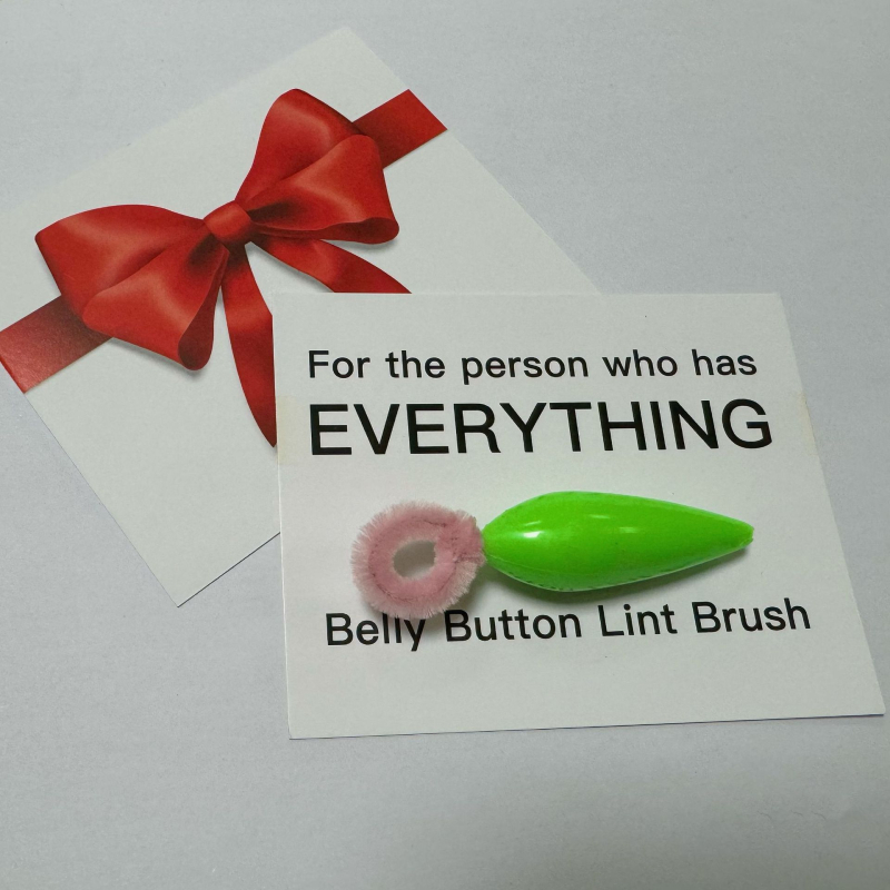 Prekogranične eksplozije smiješni trik mali džep za poklon mali poklon baršunasta četka za pupak - pogodna za ljude sa svime