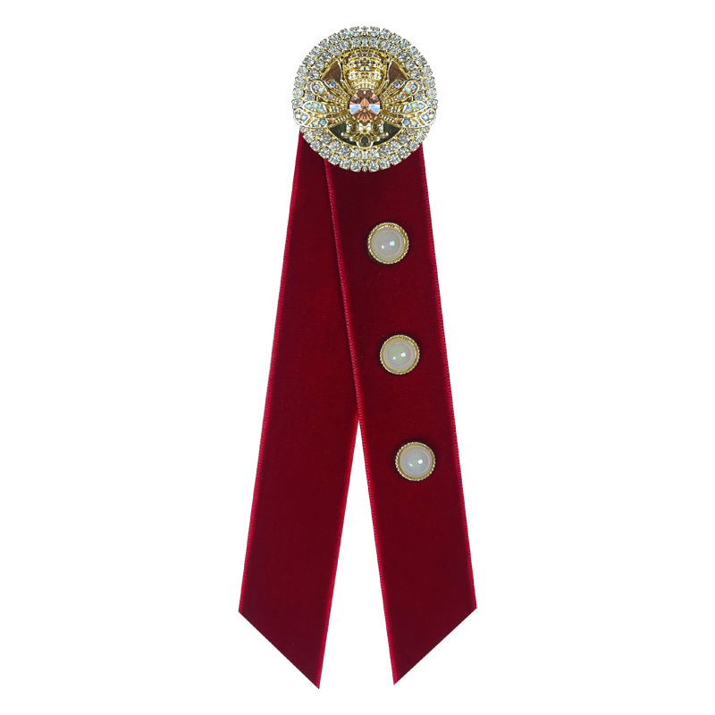 Tarpvalstybiniai papuošalai, britiškas vintažinis aksomas, perlų lydinio bitės sagė, aukštos kokybės apykaklė, mergaitiškų marškinių dekoracijos