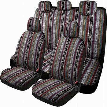 Zahraničný obchod Populárny etnický látkový poťah na autosedačku Cezhraničný najpredávanejší model Univerzálny typ Vhodný pre päťmiestne modely