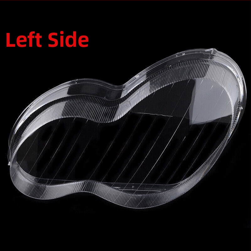 Tinka Mercedes-Benz 01-07 C klasės W203 W209 priekinių žibintų dangteliams, priekinių žibintų kaukėms, priekinių žibintų dangtelių priedai