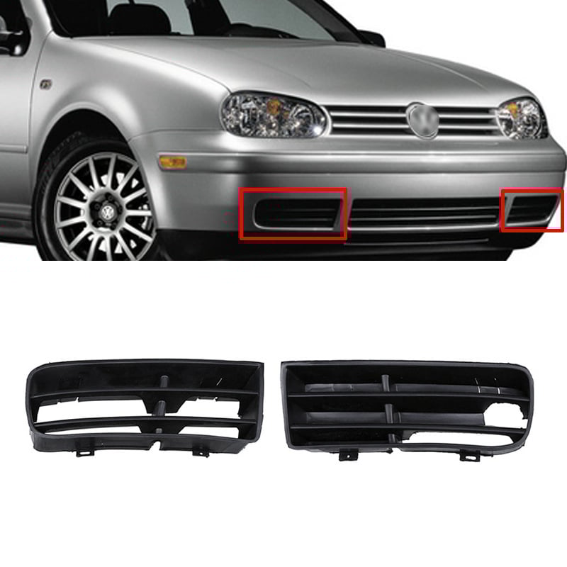 Attiecas uz 98-04 Volkswagen Golf 4 miglas luktura rāmi bez cauruma, miglas luktura režģi.