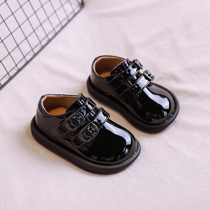 Cipele za malu djecu, proljeće i jesen, mekani potplat, neklizajuće, za 1-2-3 godine, svestrane, lijepe, jednogodišnje, male kožne cipele za bebe