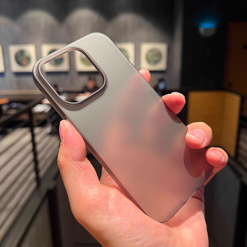 Didelė skylė Apple 16 matiniam telefono dėklui, iPhone 15, kietam PC apvalkalui, skaidriam 14ProMax apsauginiam dėklui, 13 storio.