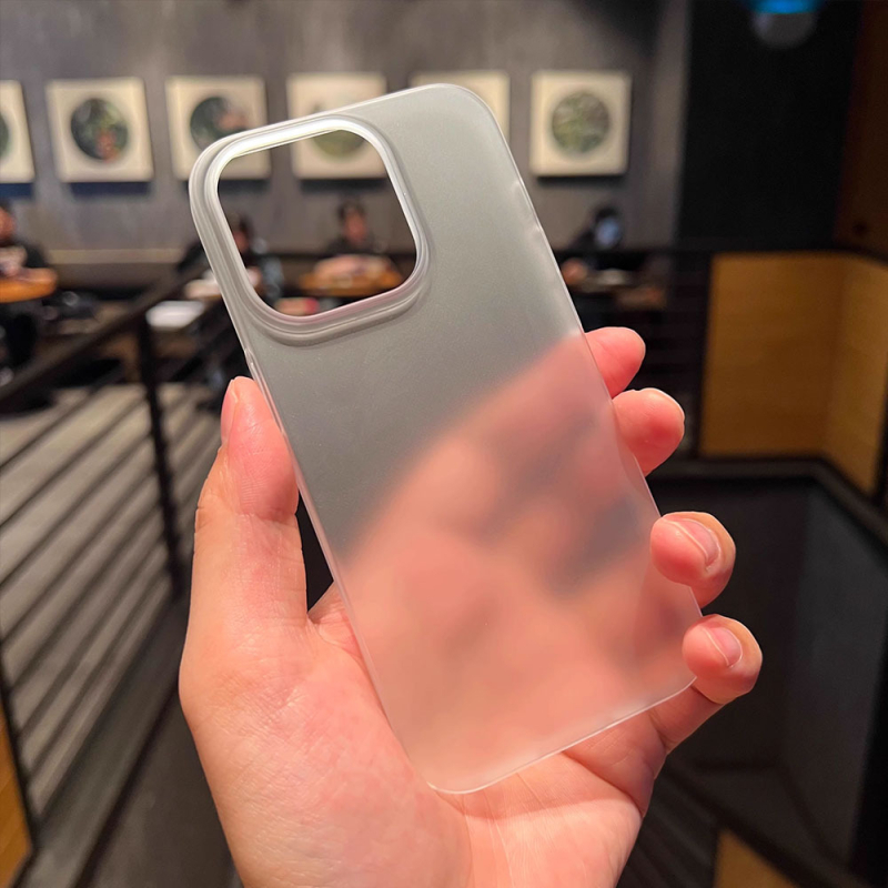 Didelė skylė Apple 16 matiniam telefono dėklui, iPhone 15, kietam PC apvalkalui, skaidriam 14ProMax apsauginiam dėklui, 13 storio.