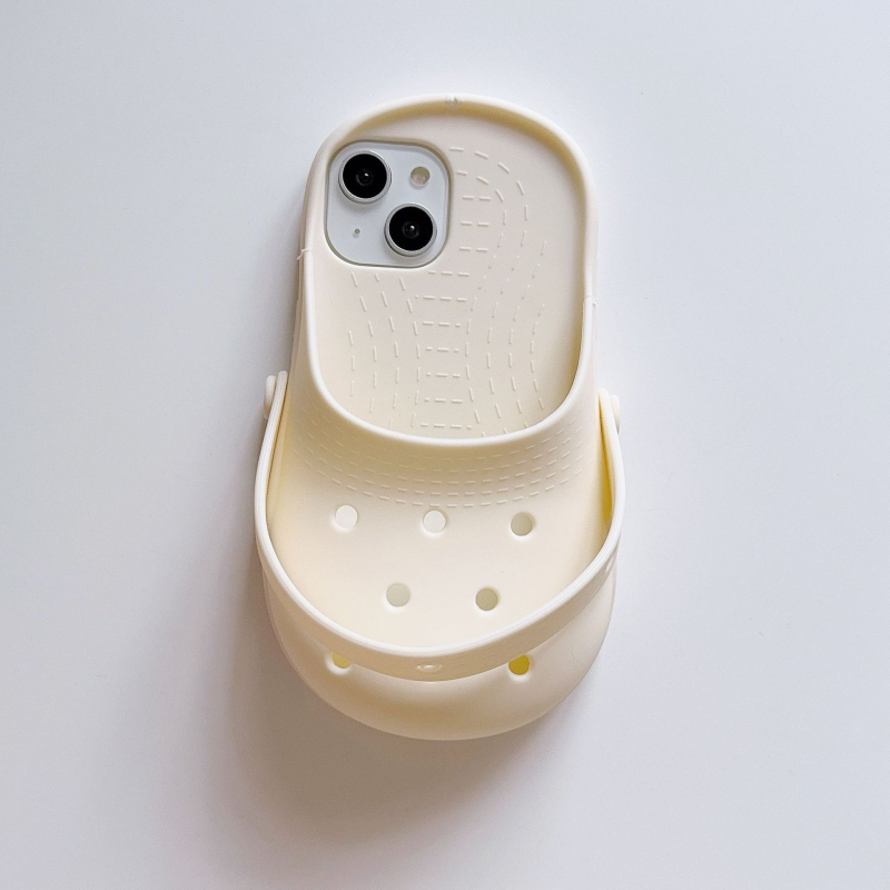 Vasarinis mielas juokingas urvinių batelių silikoninis telefono dėklas, atsparus kritimams, skirtas „Apple 14PRO 15“