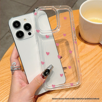 Pilnekrāna mazs mīlestība pret Apple 15 mobilā tālruņa maciņu iphone14promax pretkritienu mīkstas gumijas 13/12/11 gaisa spilvens