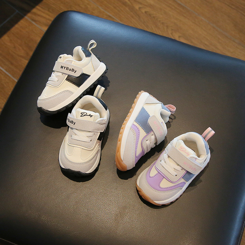 Imikute moodsed astmejalatsid kevadel ja sügisel, uued 012-aastased beebipehme kummist tallaga libisemiskindlad väikelapse kingad