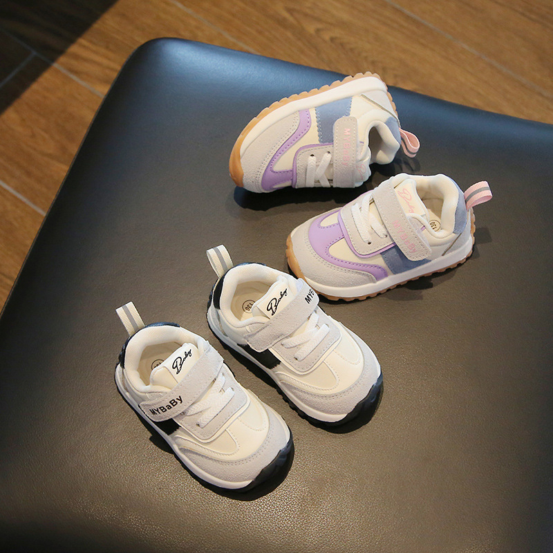 Imikute moodsed astmejalatsid kevadel ja sügisel, uued 012-aastased beebipehme kummist tallaga libisemiskindlad väikelapse kingad