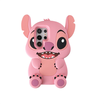 Karikatūrinis stereofoninis stovas, tinkantis „Samsung S25Ultra“ mobiliojo telefono dėklui, „iPhone 16Promax“ silikoniniam dėklui, 11 colių įstrižainės ekranui.