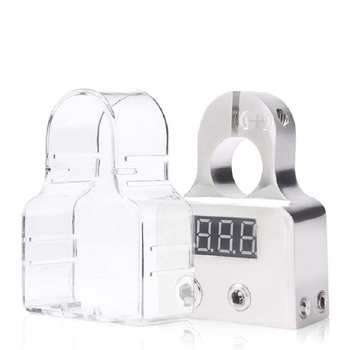 Клипс за автомобилен акумулатор, аудио модификация, конектор за глава на акумулатора на автомобил, конектор за клема на акумулатора с волтметър