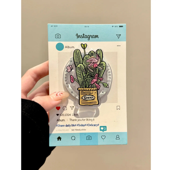 Carcasă de telefon Apple 14, model vintage, cu pictură în ulei, floare și pasăre, potrivită pentru iPhone 16/Promax, model 13