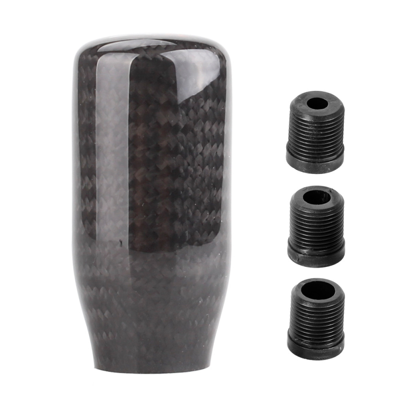 Pārrobežu automašīnas modificēta pārslēgšanas roktura galva no oglekļa šķiedras 5 ātrumu 6 ātrumu pārnesumu galva universāli piederumi