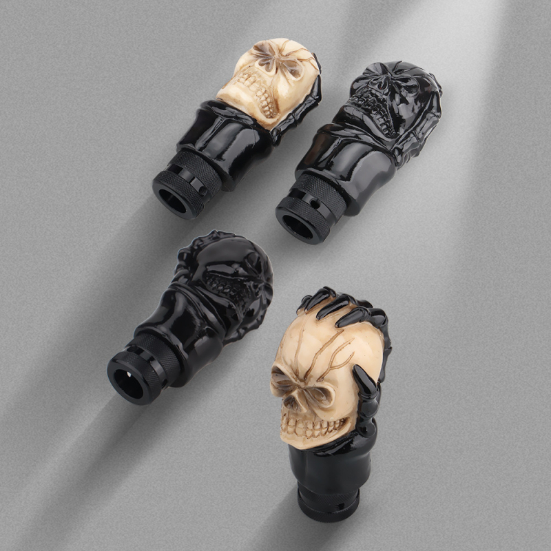 "Zahraničný obchod cezhraničný čierny ručný lebkový blok auto upravený prevodový stupeň živicová radiaca páka vlnová páka závesný blok univerzálny