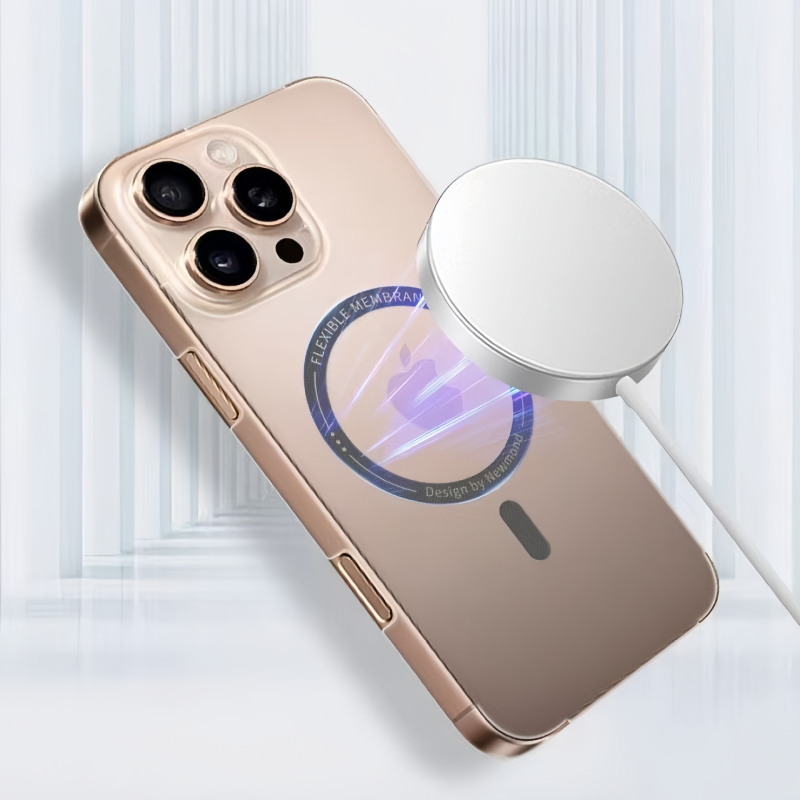 Tinka „Iphone 16 Promax“ magnetiniam prisisiurbimui, 360 ° viskas įskaičiuota matinė galinė plėvelė „Apple 16“ hidrogelio plėvelė, minkšta apsauga.