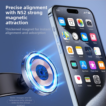 Uue auto Magsafe15W tugeva magnetiga juhtmevaba laadimine, mis sobib navigatsiooniklambriga Qi kiirlaadimiseks, hulgimüük