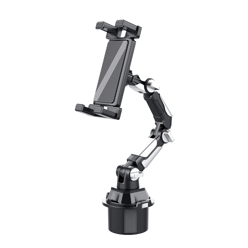 Държач за мобилен телефон за кола CrossBorder, централно управление на позицията за чаша за вода, навигационен таблет, универсална седалка, държач за пътник отзад и отпред