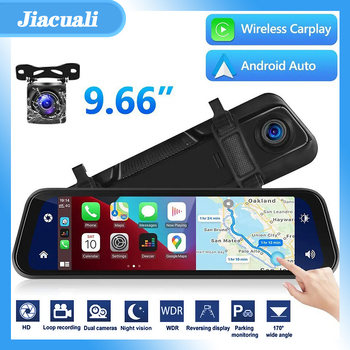 HD 9,66-inčni automobilski Carplay mobilni telefon bežična veza snimač vožnje prednji i stražnji dvostruki snimak 4K navigator