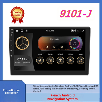 9/10 collu Android automašīnas GPS navigācija Bluetooth mobilā tālruņa savienojums automašīnas MP5 atskaņotājs Bezvadu CarPlay