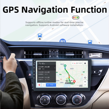 9/10 collu Android automašīnas GPS navigācija Bluetooth mobilā tālruņa savienojums automašīnas MP5 atskaņotājs Bezvadu CarPlay