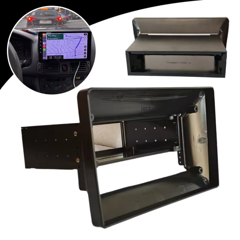 Panou de navigare gazdă Android cu cadru frontal modificat, ecran mare, monocilindru neutru, de la 1DIN la 9 inch / de la 1DIN la 10,1 inch