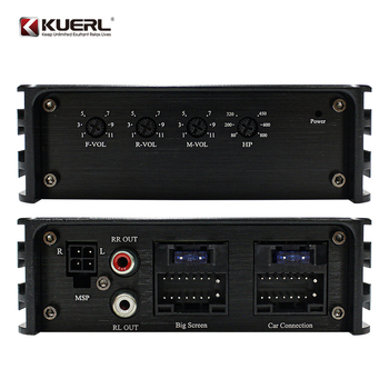 Tehase hulgimüügi autoaudio modifikatsioon plug and play kadudeta 4-suunaline 6-suunaline Androidi suure ekraaniga DSP-võimendi