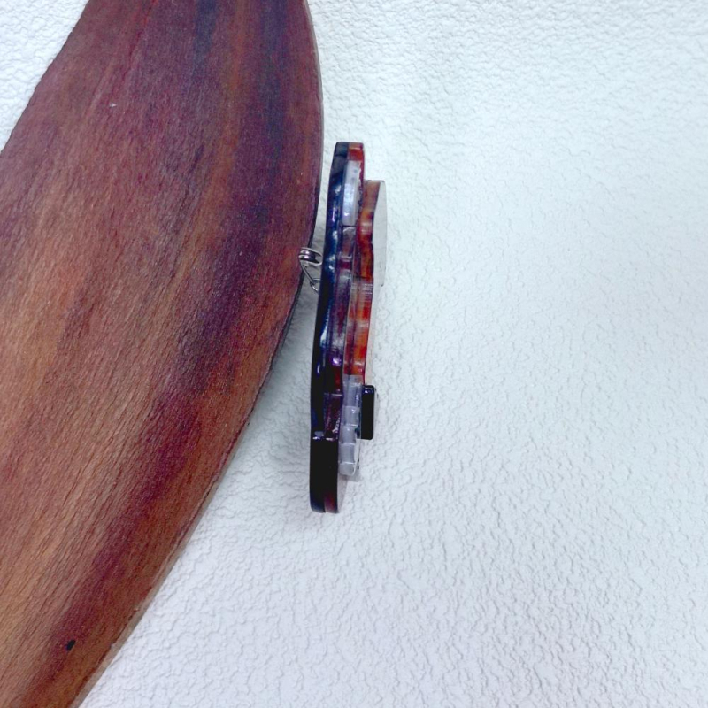 Трансгранични ръчно изработени модни бижута от акрил, брошка с леопард, карикатура, европейски и американски модни аксесоари