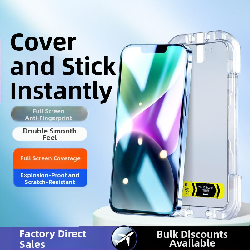 Apple 14/13/12/11 peep-vastane sekundikleebis mini karastatud kile täisekraaniga pro mobiiltelefonikleebis pro maksimaalselt kohaldatav