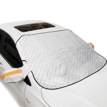 Piiriülene auto päikesesirmi poolkate auto jope esiklaasi päikesekaitse ja soojusisolatsioon paks lumekate lumekate autokate