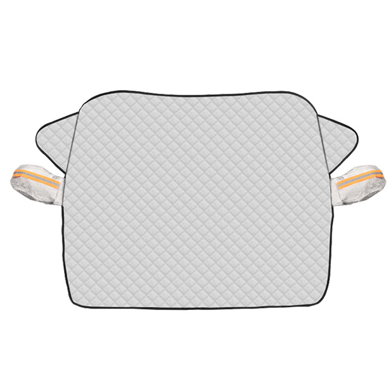 Tarpvalstybinis automobilio saulės skydelio pusinis uždangalas, automobilio striukė, priekinio stiklo apsauga nuo saulės ir šilumos izoliacija, storas sniego skydas, sniego uždanga, automobilio uždangalas