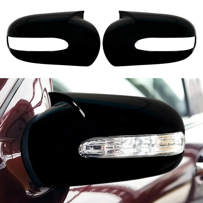 Compatibil cu Mercedes-Benz 01-07 Clasa EC W211 W203, capac oglindă retrovizoare, capac M, decorațiune auto