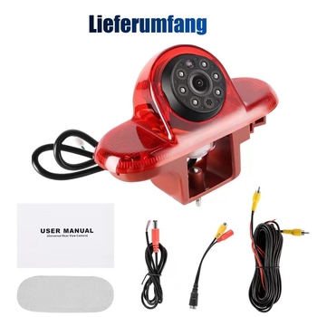 Piemērots augstu novietotiem bremžu lukturiem Renault, Renault, Trafic, Opel, Opel, Vivaro, atpakaļskata kamerai