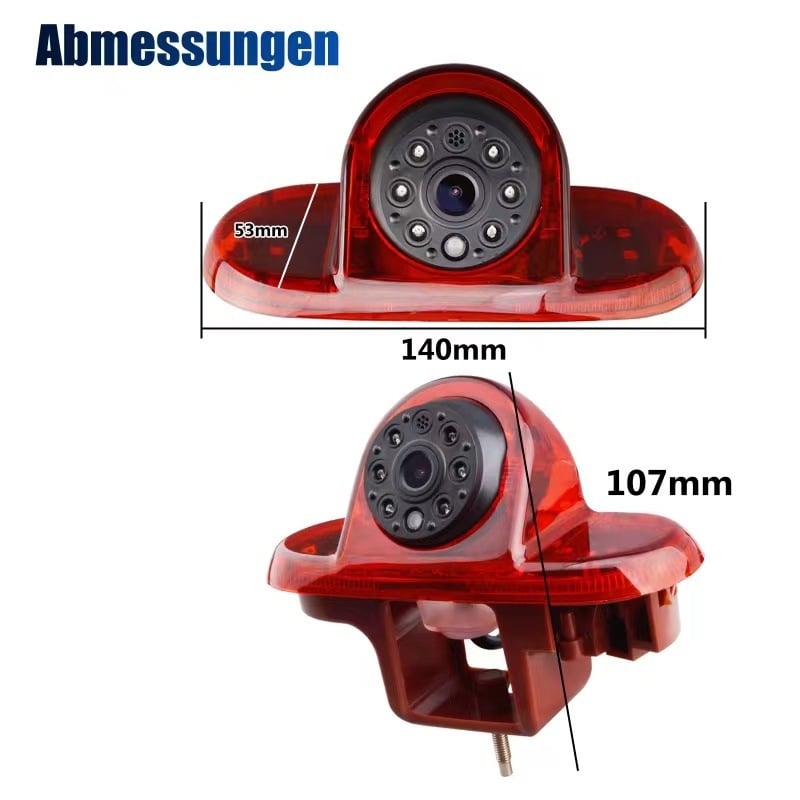 Piemērots augstu novietotiem bremžu lukturiem Renault, Renault, Trafic, Opel, Opel, Vivaro, atpakaļskata kamerai