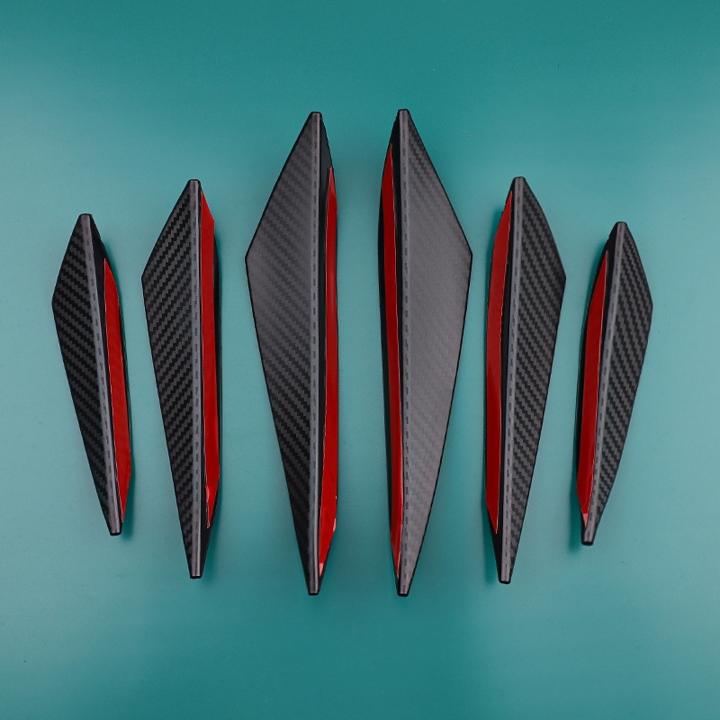 Automobilių reikmenys, modifikuotas bamperis, anglies pluošto grūdėtas vėjo peilis, prailgintas universalus spoileris, apsaugantis nuo susidūrimo, didelė aplinkinė vėjo peilis