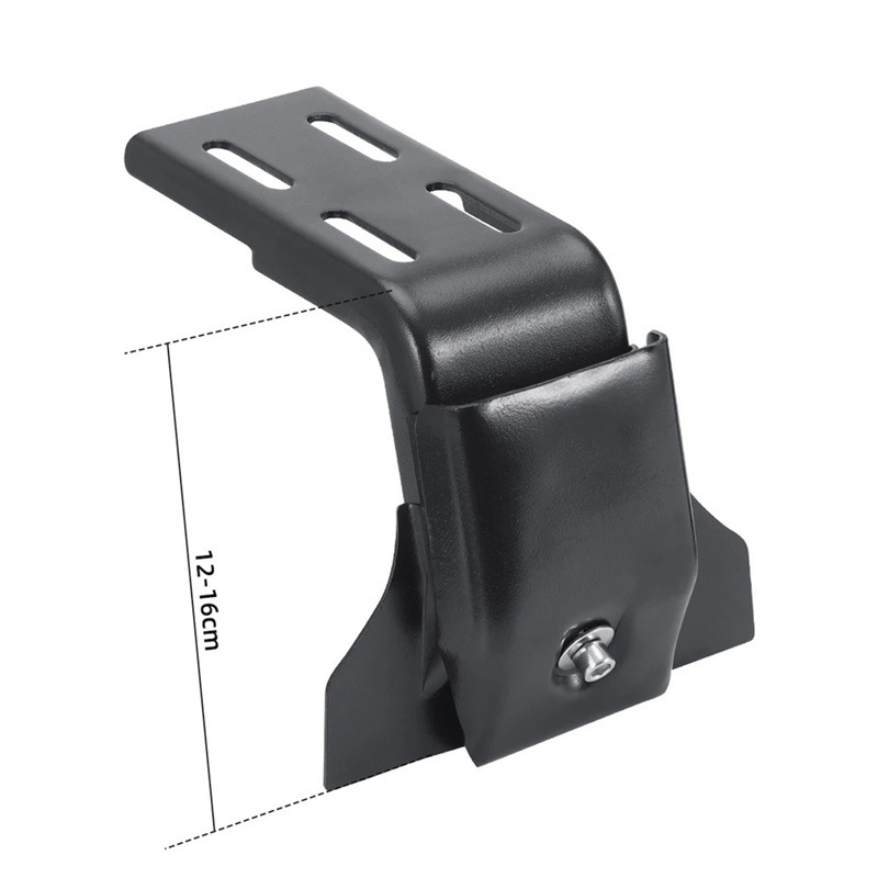 Sabiezināts augstais jumta kronšteins Bagāžas plaukta klipsis Kājas kronšteins Lietus rievas klipša stiprinājuma kronšteins Jumta bagāžas plaukta kronšteins