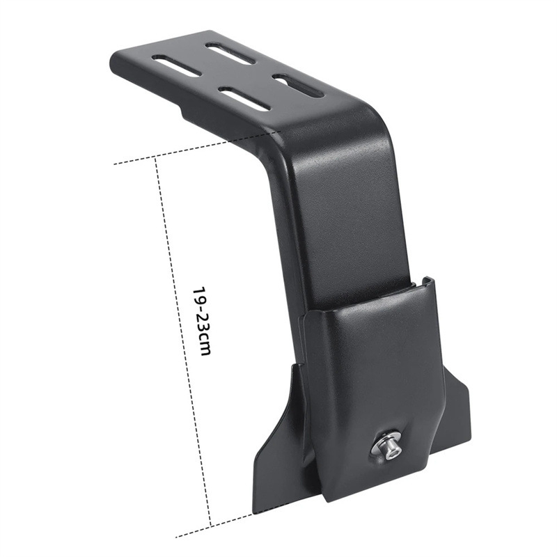 Sabiezināts augstais jumta kronšteins Bagāžas plaukta klipsis Kājas kronšteins Lietus rievas klipša stiprinājuma kronšteins Jumta bagāžas plaukta kronšteins