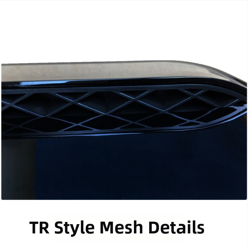 Подходящ за модификация Civic Декорация за отвор за въздух на капака, модел TR, паста за декорация на отвор за въздух на капака