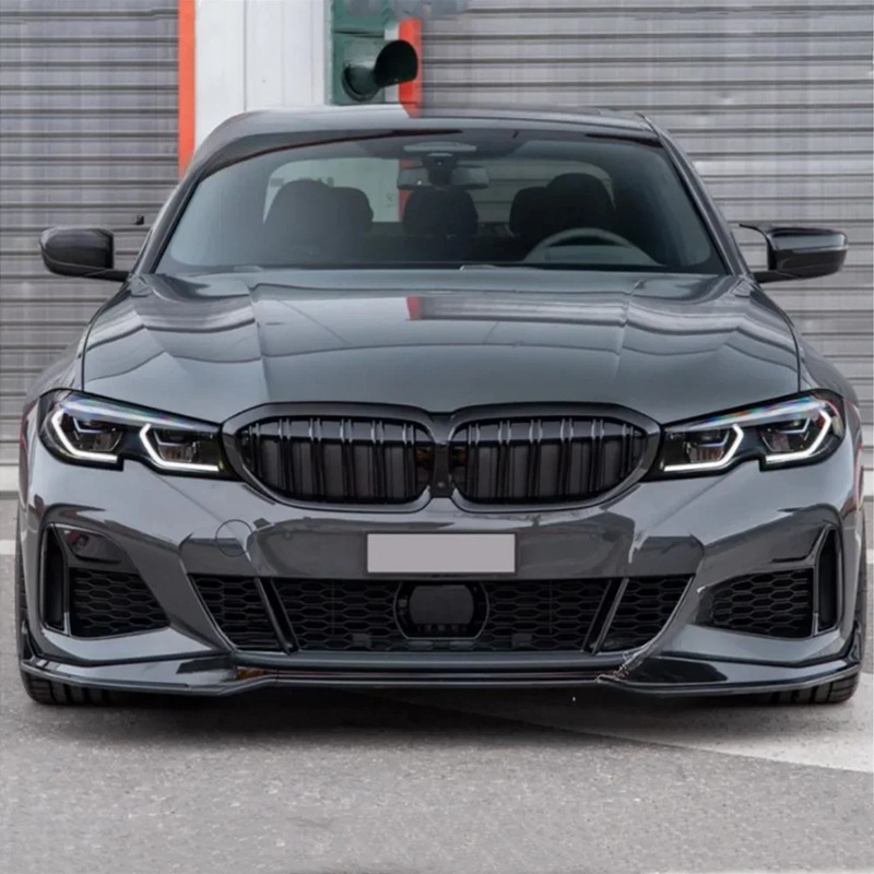 Tinka 19-22 BMW 3 serijos G20 m Sport Mp ankstyvosios sportinės versijos priekiniam kastuvui su priekinės lūpos apvado modifikacija.