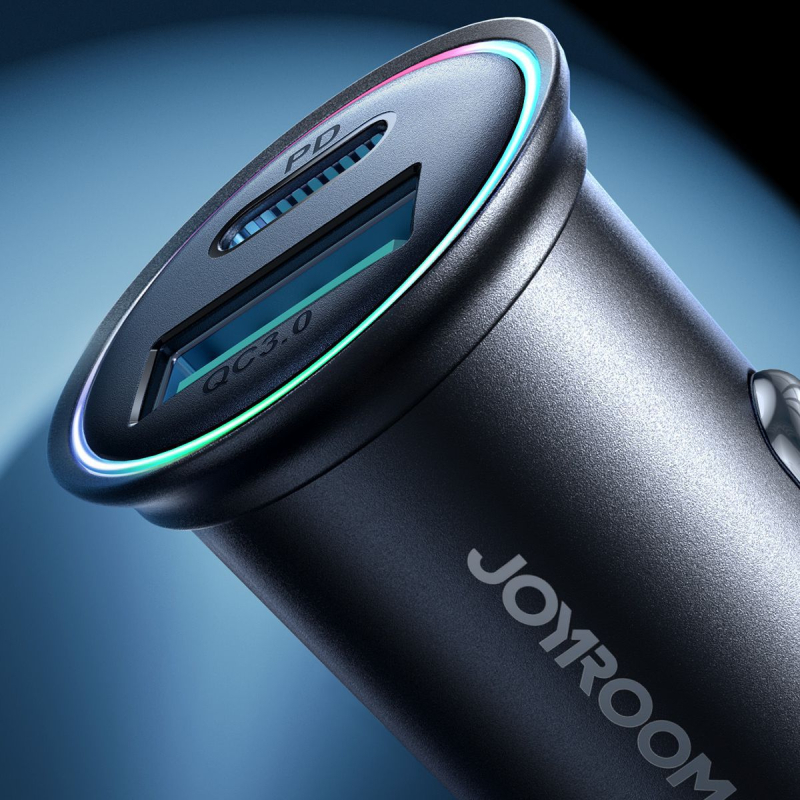 Machine Music Hall 60W super brzi punjač za mobitel, metalni mini punjač za auto u boji s PD brzim punjenjem QC3.0