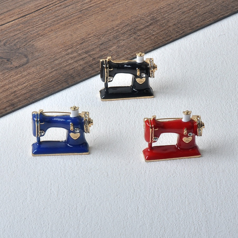 Нова европейска и американска мода трансгранична Amazon гореща разпродажба шевна машина брошка палто палто декоративна игла популярни бижута