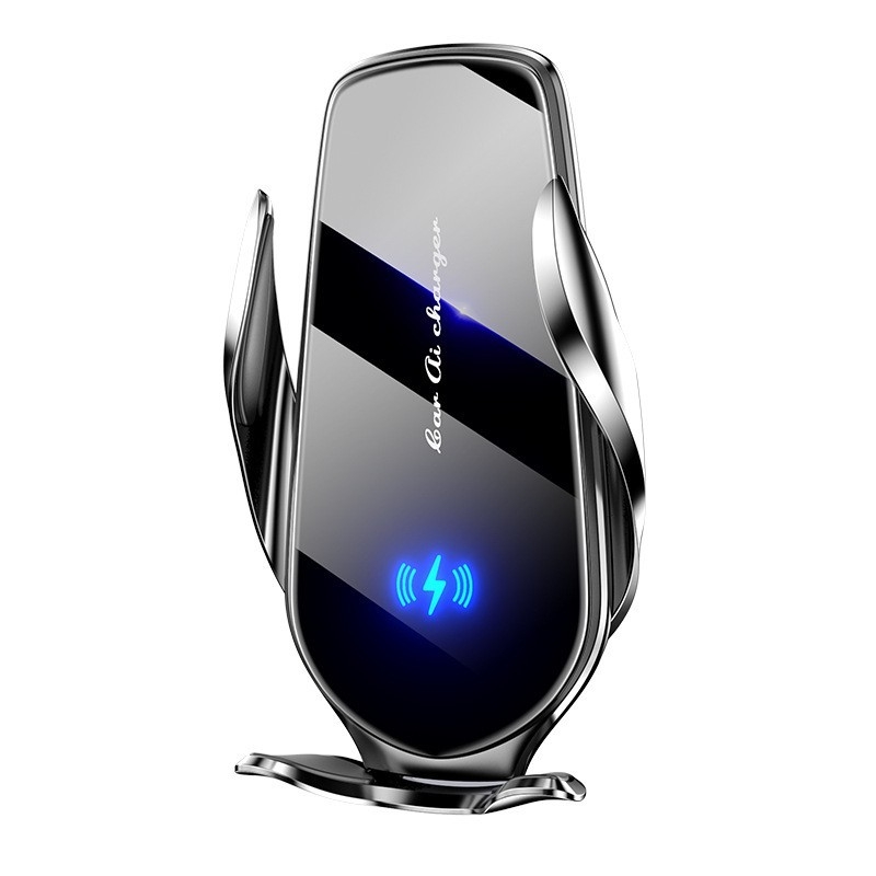Piiriülene uus X16 auto juhtmevaba laadimisklamber automaatselt avanev ja sulguv auto õhuväljund mobiiltelefoni hoidik laadimise ja navigeerimisega